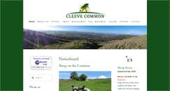 Desktop Screenshot of cleevecommon.org.uk